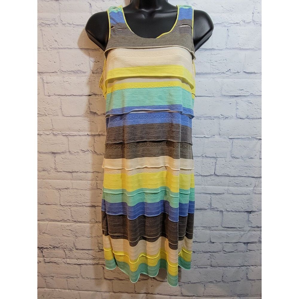 Anthropologie Chelsea & Violet‎ Tiered Sundress Stripes